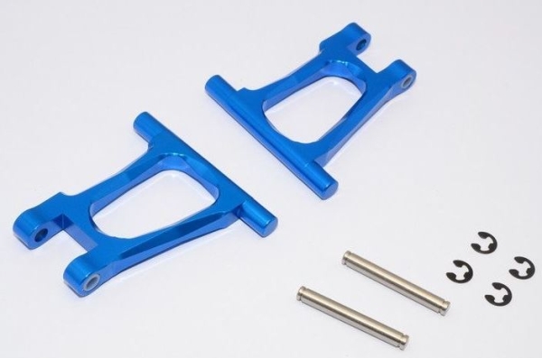 GPMTT057B Alu Querlenker oben hinten blau GPM Tamiya TT01